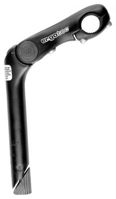 Vorbau Ergotec Kobra Vario/25,4 180/90mm, Ø 22,2mm, -10/50°, Alu, schwar