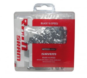 Kettenverschlussglied SRAM Btl./50St., schwarz, 10-fach, Power Lock