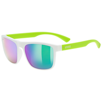 UVEX Rookie White-lime Mat / MIRROR Green | One Size