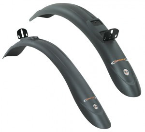 Steckblechset SKS Beavertail 26-28", max. Reifenbreite 54mm, schwarz