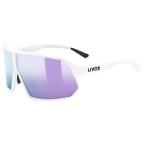 UVEX Sportstyle 237 White Matt / Mirror Lavender | One Size