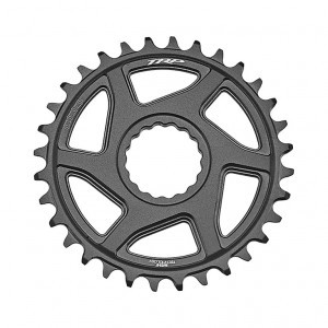 Kettenblatt TRP CR-M8050 Boost 30 Z., schwarz sandgestrahl, 3mm offset