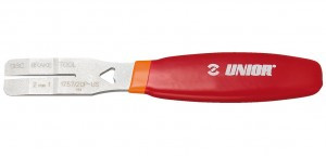 Scheiben-Brems-Werkzeug Unior 2 in 1 rot, 1757/2DP-US