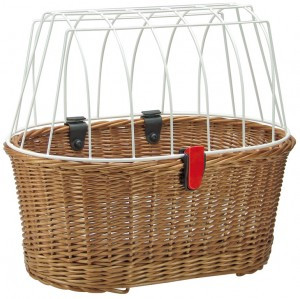 Hundeshopper KLICKfix Doggy Basket braun,45x52x36 cm,40ltr,1600g,Korbklip
