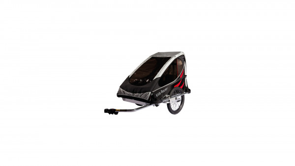 Kids Touring KINDERANHAENGER "RACER M SCHWARZ / ROT KIDS TOURING