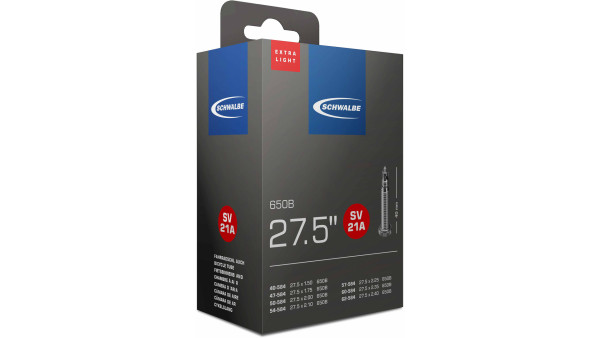 SCHWALBE SCHLAUCH #21A 40/62-584 SV40 XLIGHT
