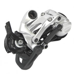 Schaltwerk SRAM X5 8/9-fach, mittlerer Käfig, silber, Alu