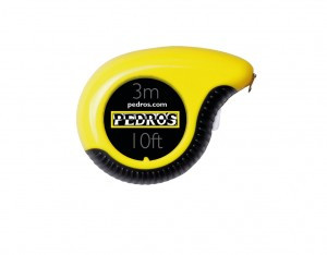 Maßband 3m Pedros mit Skala in cm und inch