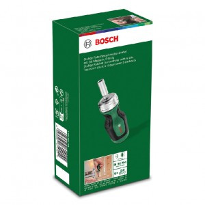 Ratschenschraubendreher BOSCH Stubby 6-teilig, mit integriertem Bit-Magazin