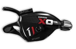 Trigger-Schalter SRAM X01 11-fach, hinten, rot, mit Klemmen