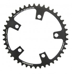 Kettenblatt Stronglight Type 110 C 110mm, 42 Z. innen, ct² Alu, sw, 10-f.