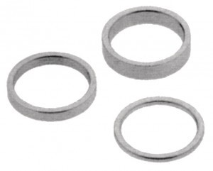 Spacer-Box Ergotec versch. Stärken 1 1/8" schwarz,4x2,6x5,6x10,4x15,4x20mm