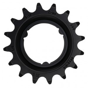 Antriebsritzel E-Bike KMC für Shimano 16 Z., 1/2" x 1/8", Shimano, schwarz