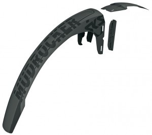 HR-Steckblech SKS Mudrocker rear 27.5"-29", 59-76 mm, schwarz, Kunststoff