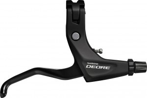 Bremshebel Shimano Deore BL-T610 rechts, schwarz, 2-Finger, V-Brake
