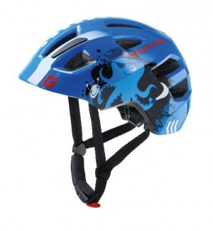 Fahrradhelm Cratoni Maxster (Kid) Pirat/blau glanz, Gr. S/M (51-56cm)