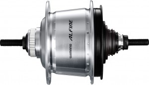 SHIMANO Getriebenabe ALFINE SG-S7001-8 36 Loch Silber