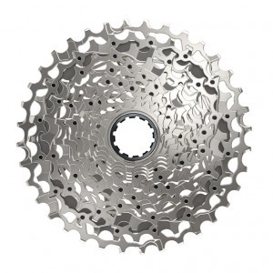 Zahnkranz-Kassette SRAM XG-1250 XDR 12-fach, 10-36 Zähne, XDR-Body, silber
