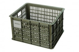 BASIL TRANSPORTKORB CRATE M,KUNST.29,5L,GREEN,95%RC