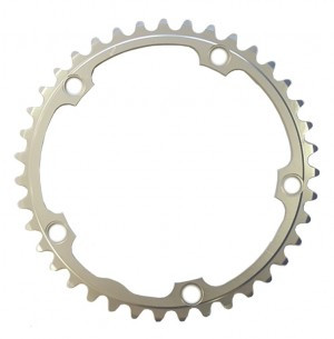 Kettenblatt Stronglight Type 135 A 135mm, 53 Z. außen, Alu, silber