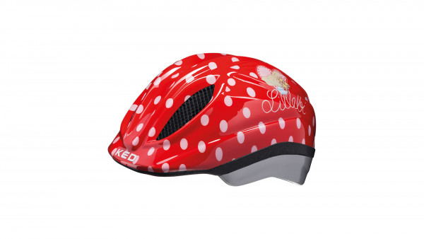 Bike Fashion KINDERHELM LILLEBI ROT / W. GR. S 46-51 CM