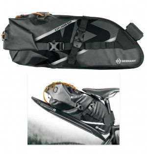 Saddlebag SKS Explorer EXP. schwarz, 57,5x16,5x34,5cm, 13ltr, 500g