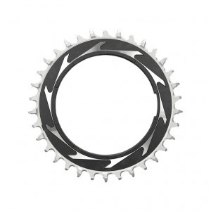 Kettenblatt SRAM T-Type Eagle XXSL 38Z., Alu, sw/si,12-f., TM, D1, 0mm Offs