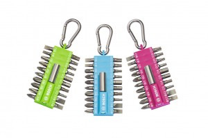 Snap Hook BOSCH light green Kleinsortiment Schrauben Bit Set 21tlg.