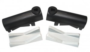 Haltevorrichtung Topbike komplett 2 Gummi- + 2 Plastikteile