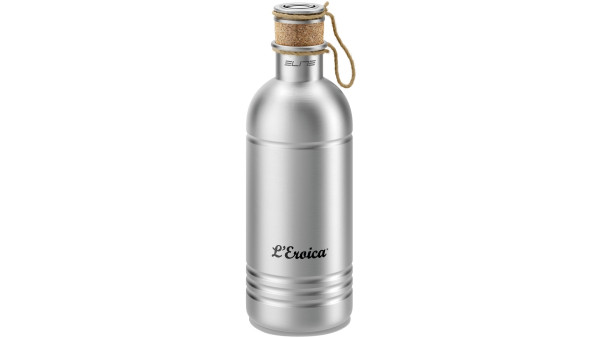ELITE TRINKFLASCHE EROICA ALU MATT SILBER 600 ML