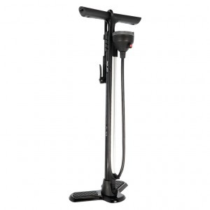 XLC Digitale Standpumpe PU-S06 11 bar, mit Dualkopf, Ø 32mm Stahl