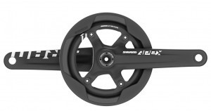 KRG SRAM Apex 170mm,42Z,Alu,sw,10/11-f.,X-Sync,o.GXP