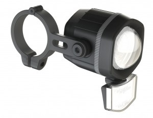 LED-Scheinwerfer Büchel Optical 150FL 9-15V, 150 Lux, für E-Bike, schwarz