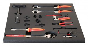 Werkzeugset Unior SOS Drehmomentwerkzeug rot, 18-teilig, SET5-2600AC