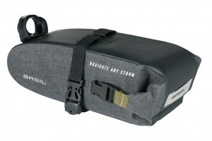 BASIL SATTELTASCHE NAVIGA TOR STORM M, 1,5L SCHWARZ
