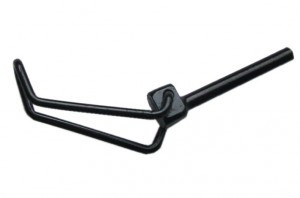 Stecker Hebie schwarz, für Anhängerkupplung F 1