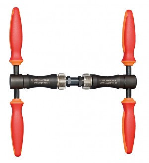 Tretlagergewindeschneid-Set Unior rot, BSA 1 3/8x24 tpi - 1697-US