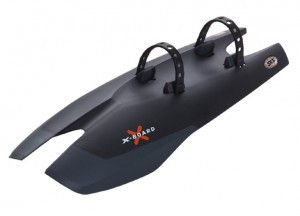 Dirtboard SKS X-Board 24-28", sw, für Rahmenunterrohr, ca. 99g
