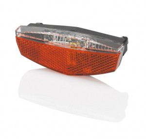 XLC LED Akku-Rückleuchte CL-R19 inkl Reflektor mit USB-Ladebuchse