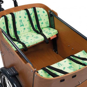 Kissenset Babboe Safari Lime, für Curve