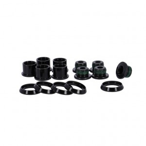 ChainringBoltKit SRAM 5x1 M8.5x7.0/M8.5X5.0,Stahl,sw,5 Stück