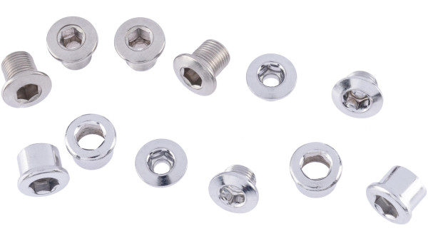 CONTEC CT KETTENBLATTSCHRAUBEN C.NUT 3-FACH 4 STK.SILBER