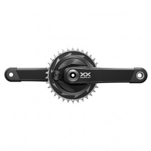 KRG SRAM T-Type XXSL Eagle Powerm.Spider 165mm,34Z,Alu/Carb,sw,12-fach,Q174