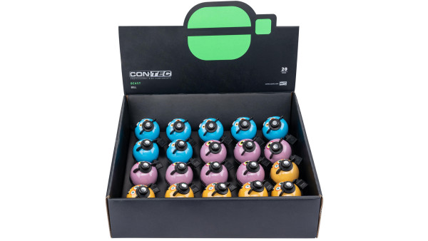 CONTEC CT KINDERKLINGEL BEAST DISPLAY A 20 STUECK