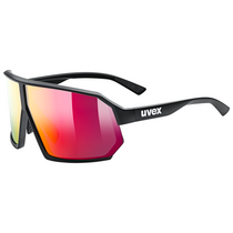 UVEX Sportstyle 237 Black Mat / Mirror Red | One Size