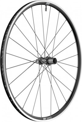 HR DT Swiss P 1800 Spline 23 28"/18mm 28", Alu, sw, n.d., 130/5mm QR, Shim. RD