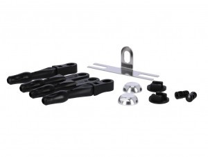 Ersatzclip-Set für Stronglight R`light 2 x Mini Clip XL, 2 x Single Clip