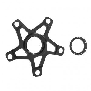Spider Miche Fazua 110mm, sw, Alu, Road, inkl. Lockring