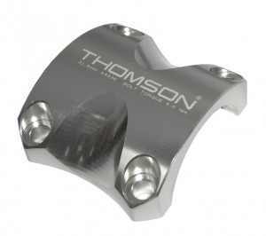 Lenkerklemmung Thomson silber, 31,8mm, Elite X4
