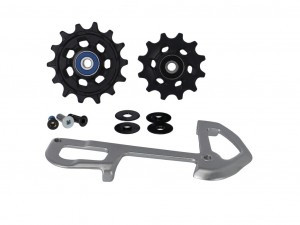 Schaltwerkroll.X-Sync u.Innenkäfig SRAM f.XX1 Eagle Schaltwerk, grau